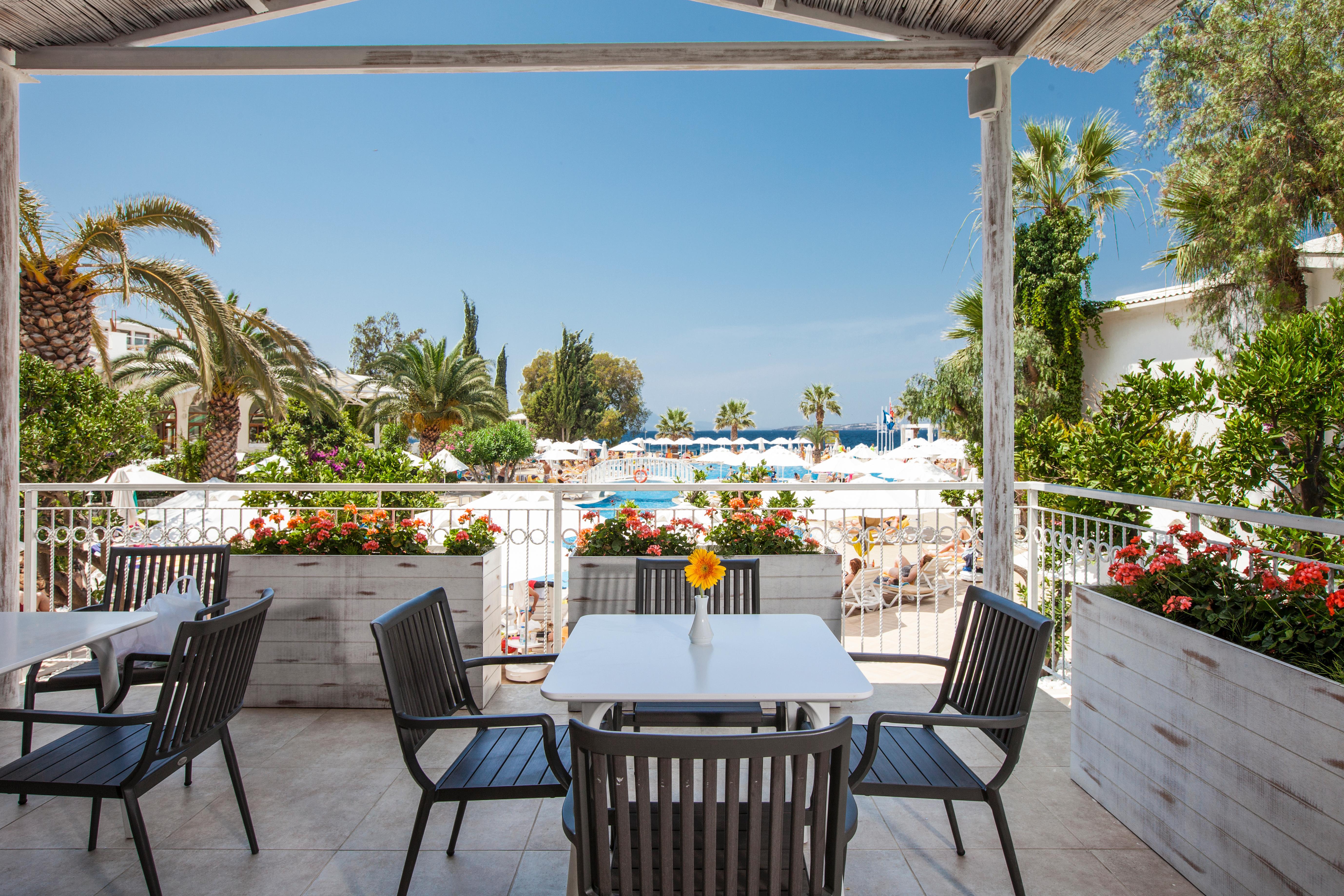 라브란다 Tmt 보드룸 리조트 Bodrum 외부 사진 The pool at the hotel