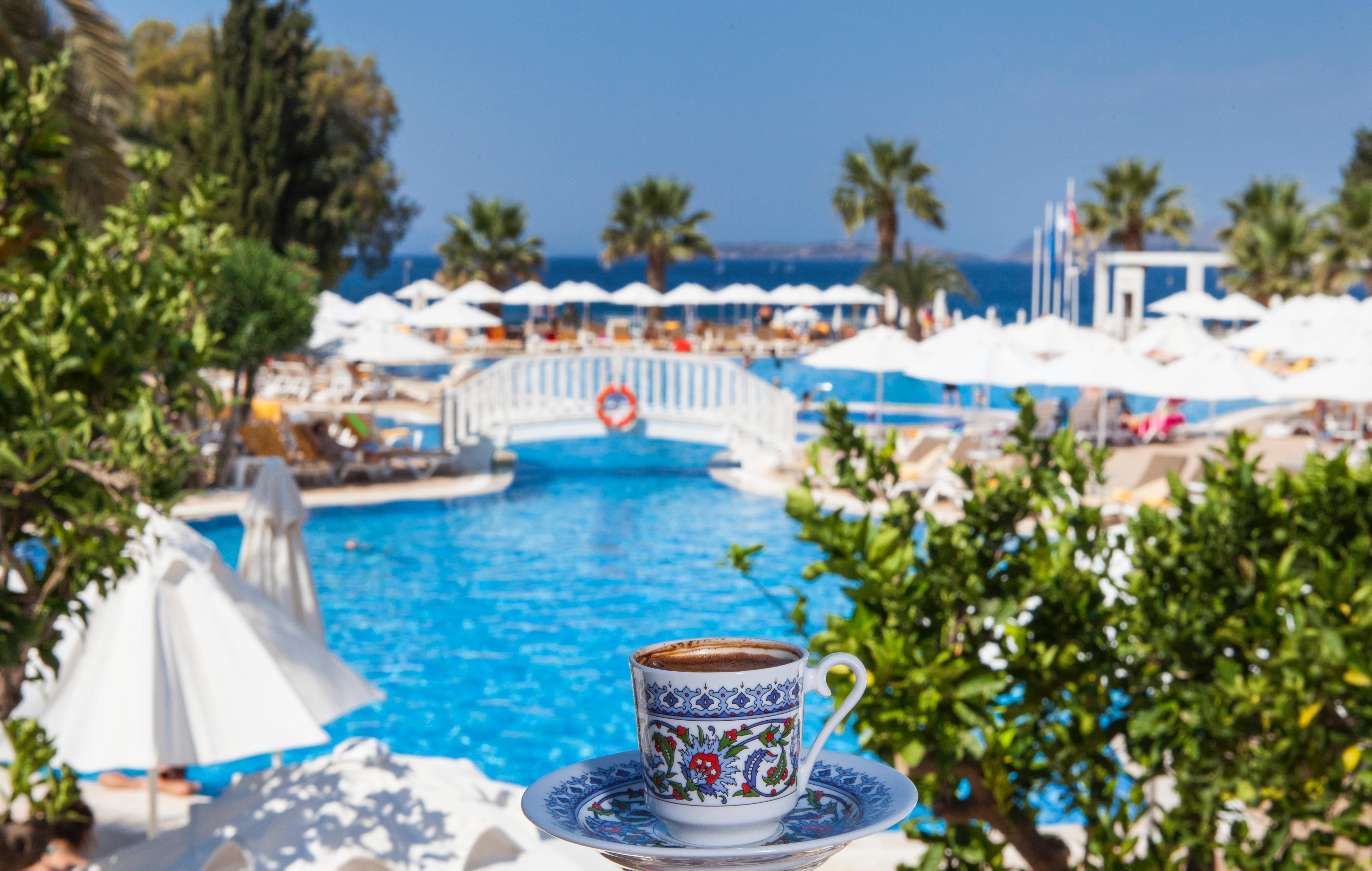 라브란다 Tmt 보드룸 리조트 Bodrum 외부 사진 Turkish coffee