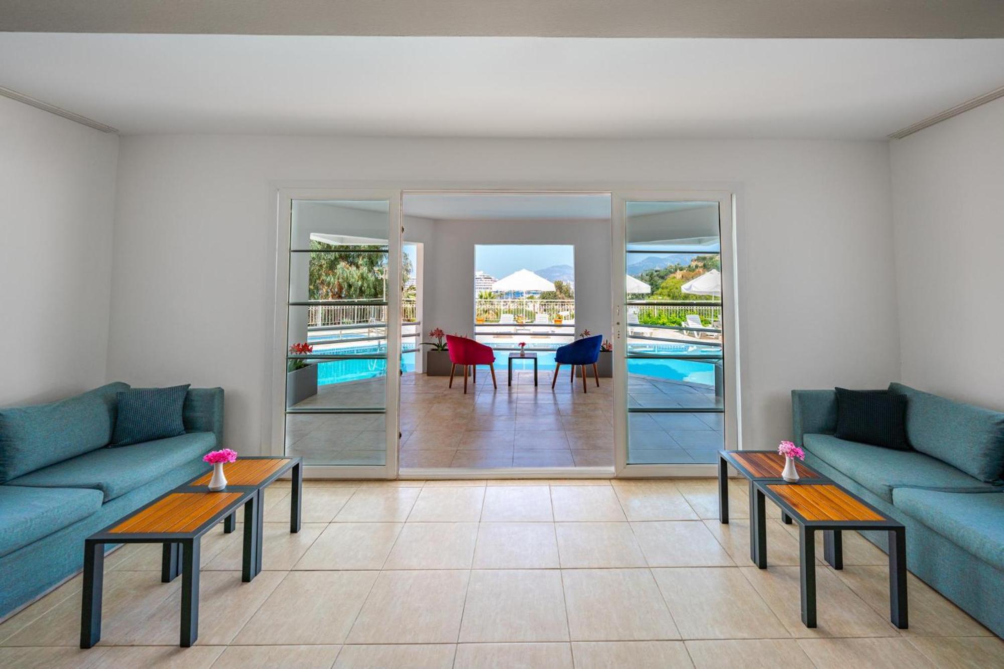라브란다 Tmt 보드룸 리조트 Bodrum 외부 사진 Interior of a suite at the hotel