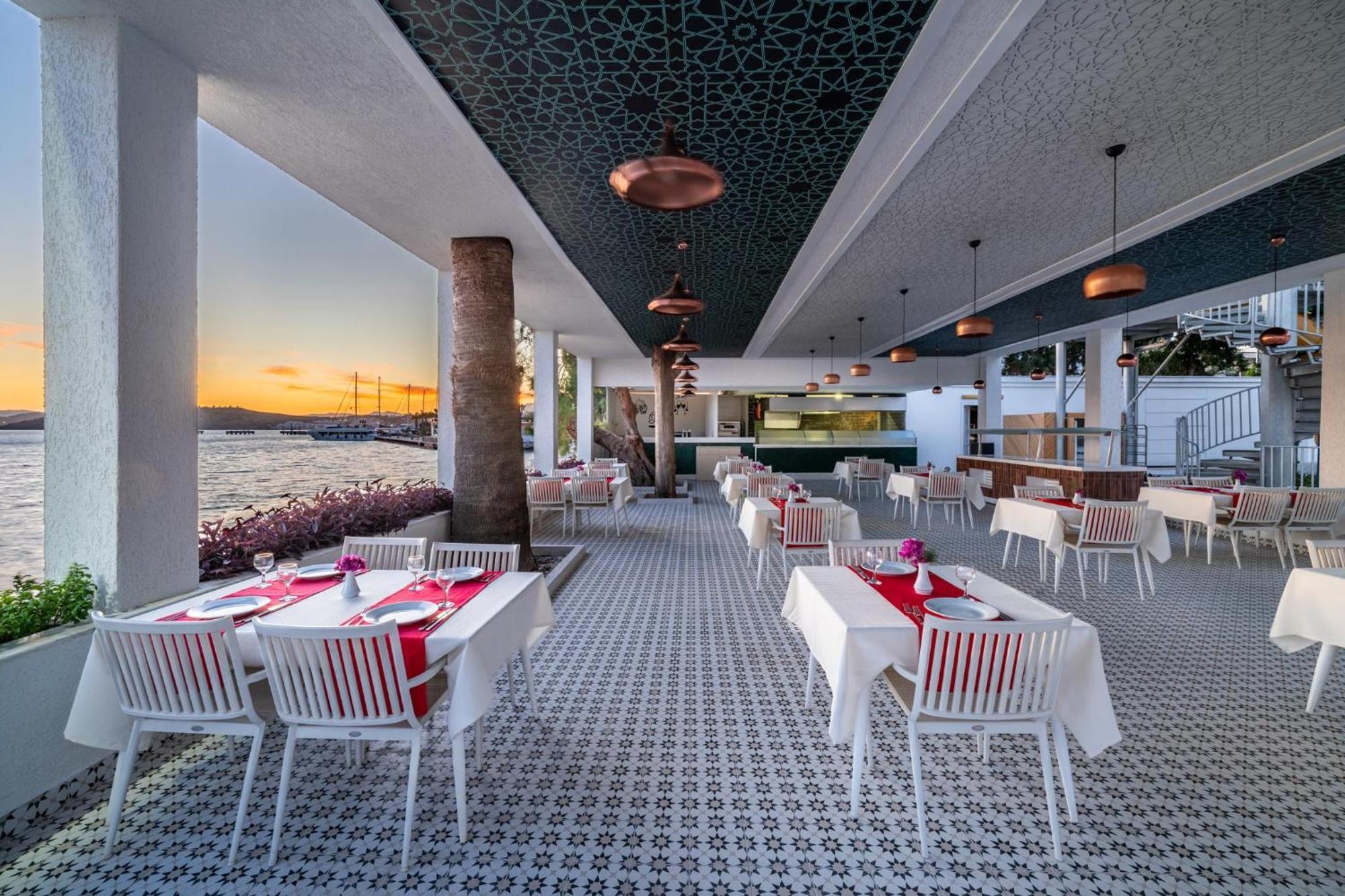 라브란다 Tmt 보드룸 리조트 Bodrum 외부 사진 The restaurant
